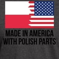 thumbnail image 3 of CafePress - Made In America With Polish Parts T Shirt - Men's Classic Graphic Cotton T-Shirt, 3 of 4