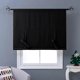 thumbnail image 3 of ZHAOCHENG Cortina opaca para ventanas de baño - Cortina con cenefa ajustable con amarre, 3 of 5