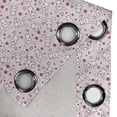thumbnail image 5 of Ambesonne Cartoon Grommet Curtain, Loveable Bunnies Faces, 50" x 54", Pale Pink Pink, 5 of 6