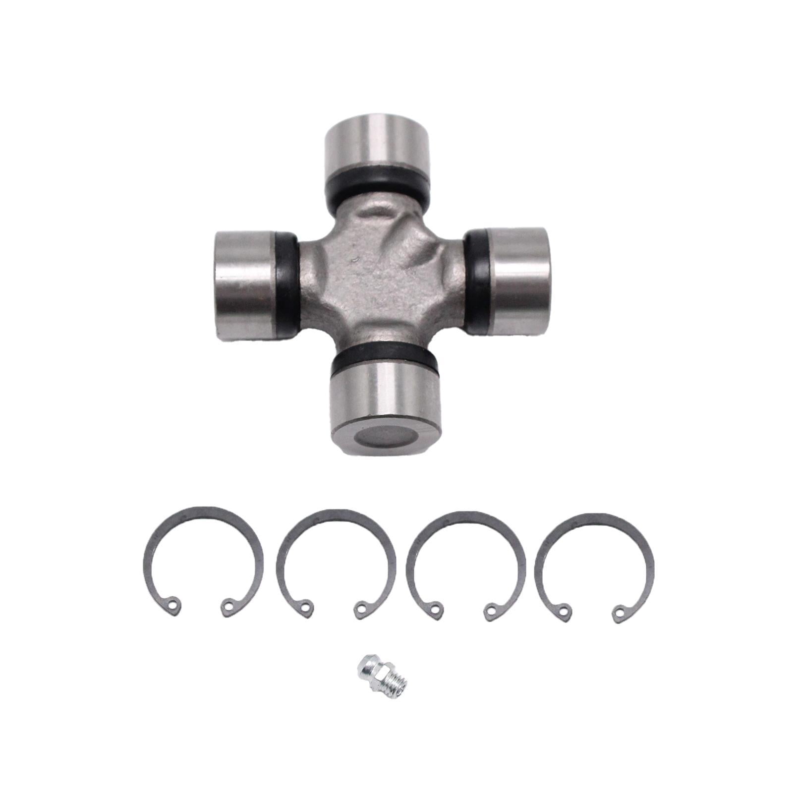 U Joint Kit Universal Joint Repair Parts Greaseable Metal Construction for Jeep and Chevrolet 1310 Series Vehicles