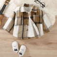 thumbnail image 3 of Vedolay Toddler Baby Boys Coats Long Sleeve Jacket Kids Plush Outerwear Warm Clothes A,90, 3 of 3