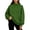 #001-Army Green, variant on Mineart Women's Pullover Solid Sweatshirt Ribbed Elastic Cuffs Soft Loose Casual Stand Collar Top Autumn Winter Fall Tops 2026 Trendy