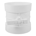 thumbnail image 4 of PAMINGONO Air Non Return Valve Backdraft Damper Valve White PVC 1Pack, 4 of 10