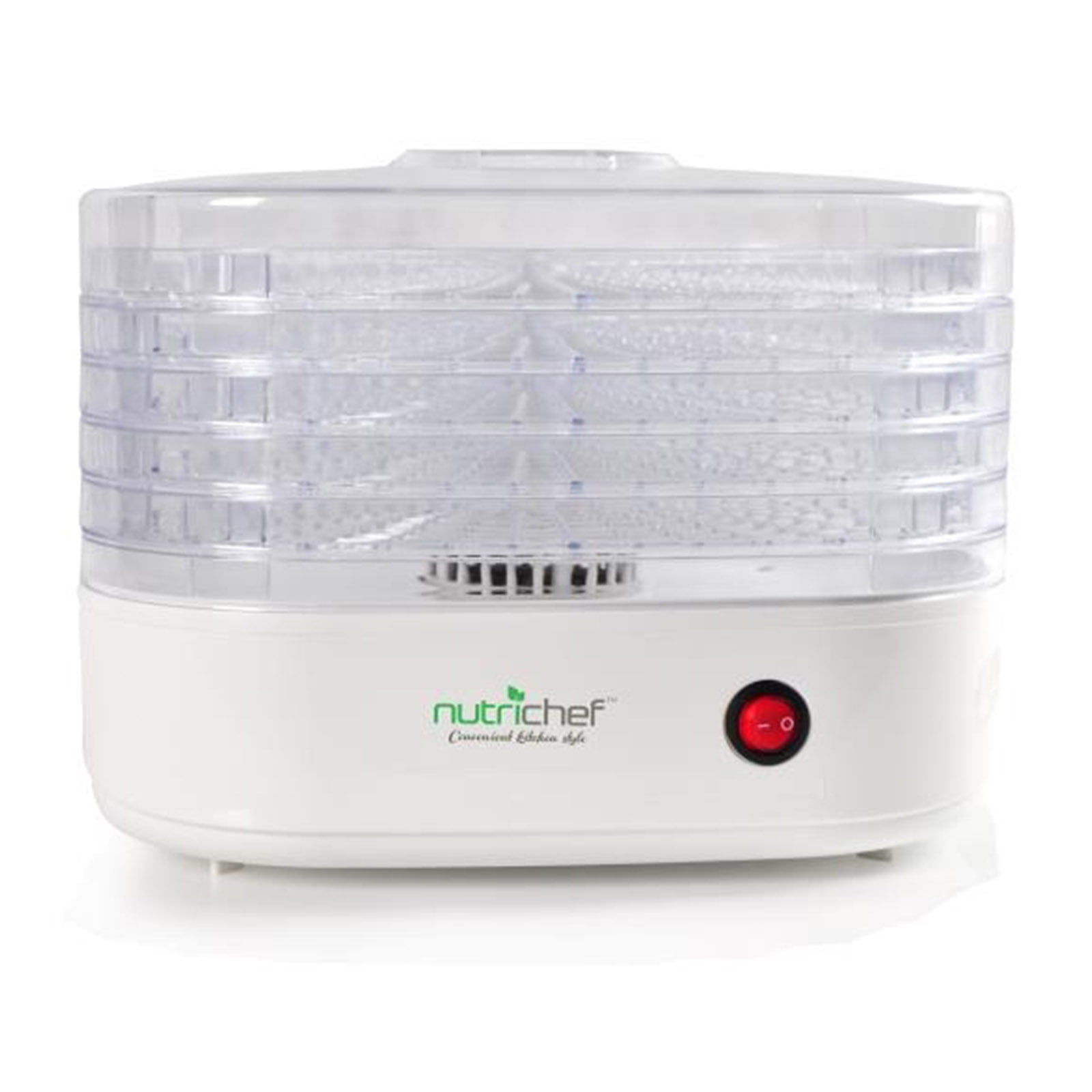 NutriChef Electric Countertop Food Dehydrator, Food Preserver