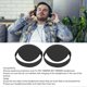 thumbnail image 3 of 2pcs Ear Cups Cover Professional Silicone Ear Pad Case Cover for WH 1000XM4 WH 1000XM3 Headphones Black, 3 of 4
