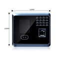 thumbnail image 4 of WIFI TCP/IP USB Fingerprint Face Facial RFID Card Employee Time Attendance Machine Time Clock Time Recorder System, 4 of 5