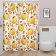 thumbnail image 3 of 72x72 Inch Fall Pumpkin Long Shower Curtain Autumn Harvest Farm Polyester Bath Curtain Farmhouse Thanksgiving Themed Bathtub Curtain for Kids Bathroom Decor Waterproof with Hooks, 3 of 6