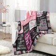 thumbnail image 2 of Birthday Gifts for Women Girls Throw Blanket 50"X40", Happy Birthday Decorations for Women, Gifts for Women Birthday Unique, Womens Birthday Gift Ideas for Her Friend Mom Sister Wife Grandma, 2 of 5
