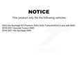 thumbnail image 2 of Kugel Rear Wheel Bearing Hub Assembly 70-KH2310 for Car Hyundai Tucson Kia Sportage, 2 of 11