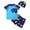 C, variant on Fshinging Swimming Suits For Girls Boy 3 Piece Boys Set Short Sleeve Boys Shirt Trunks Rash Guard Tummy Control Swimwear Size 1-3 Years