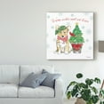 thumbnail image 3 of Trademark Fine Art 'Holiday Paws V' Canvas Art by Beth Grove, 3 of 4