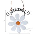 thumbnail image 2 of IH Casa Decor Welcome Daisy Hanger, 2 of 3
