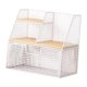 thumbnail image 4 of Organizador de bolsitas de té, soporte para tazas de café, expositor multiusos, estación para bolsitas de té, organizador de barra de café para Blanco L, 4 of 5