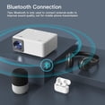 thumbnail image 4 of Crosstour WiFi Mini Portable Projector, HD 720P Supported Portable Video Outdoor Movie Projector with 200'' Large Screen, 4 of 6