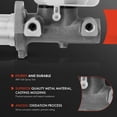 thumbnail image 2 of A-Premium Brake Master Cylinder with Reservoir and Cap Compatible with Chrysler and Dodge Vehicles - For 300, Charger, Magnum, 2005 2006 2007 - Replaces 133244, 5139153AA, 2 of 8