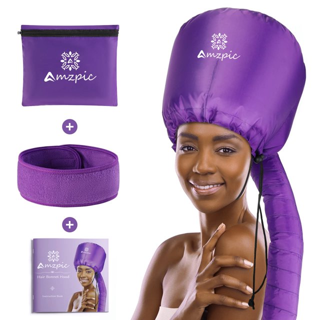 Accesorio para secador de pelo Bonnet Hood Amzpic Soft Purple