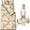 Daisy Pioneer Flower and Large Butterflies, variant on Daisy Pioneer Flower Teens Toddler Nap Mat with Pillow, Sleeping Mat Bag for Preschool Daycare 59"x22"