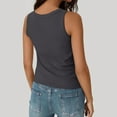thumbnail image 4 of Helii Women Tank Top, Sleeveless Ribbed Top, Summer Slim Casual Tee, Workout Active Wear, 4 of 8