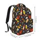 thumbnail image 2 of Disketp Seafood And Drinks Mochila Estampada para Hombre y Mujer – Mochila Ligera Clásica con Múltiples Bolsillos para Universidad, Trabajo y Viajes-One Size, 2 of 5