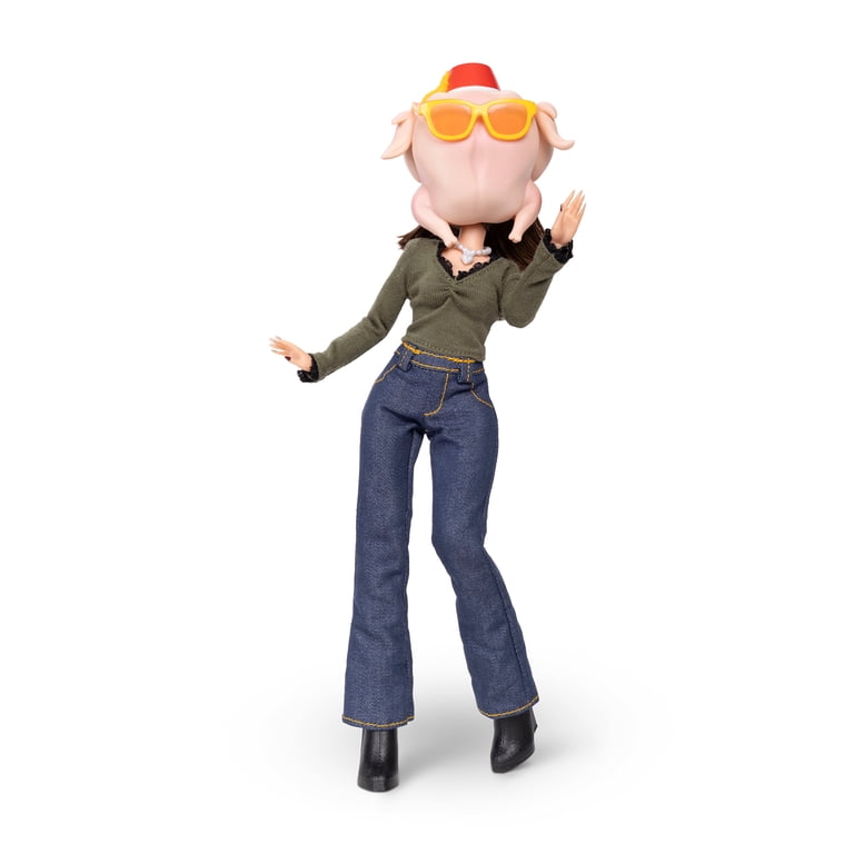 Friends Monica Turkey Head Collector Fashion Doll with Stand photo 7