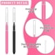 thumbnail image 3 of 150 Pieces Mini Eyebrow Brush with Cap Brow Lamination Brush Eyebrow Spoolie Brush Comb Eyebrow Lash, 3 of 5
