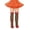czb# Dark Green1-c347, variant on Fall Striped Kids Thigh High Socks Decorated With Red Bows Color Block Costume Knee High Socks Back To School Soft Breathable Casual Wear,One Size