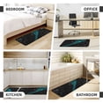 thumbnail image 6 of Lsque Geometry Dash Pattern Kitchen Mats, 2PCS Kitchen Rugs, Cushioned Anti Fatigue Kitchen Mats for Floor, Non-Slip Standing Desk Mat, Waterproof Kitchen Rug Set, 6 of 6