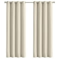 thumbnail image 5 of Better Homes & Gardens Velvet Grommet Blackout Single Curtain Panel, Vanilla Dream, 52" x 95", 5 of 5