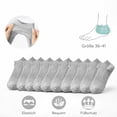 thumbnail image 2 of Socks for Women 10 Sock Packs Women's Socks Ankle Socks Low Cut Socks No Show Socks, Gray, 2 of 9