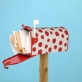 thumbnail image 4 of Lsque Abstract Red Polka Dot Mailbox Cover Standard Size ,Magnetic Mailbox Covers Post Wraps Letter Box Cover -25.5x21 in, 4 of 9