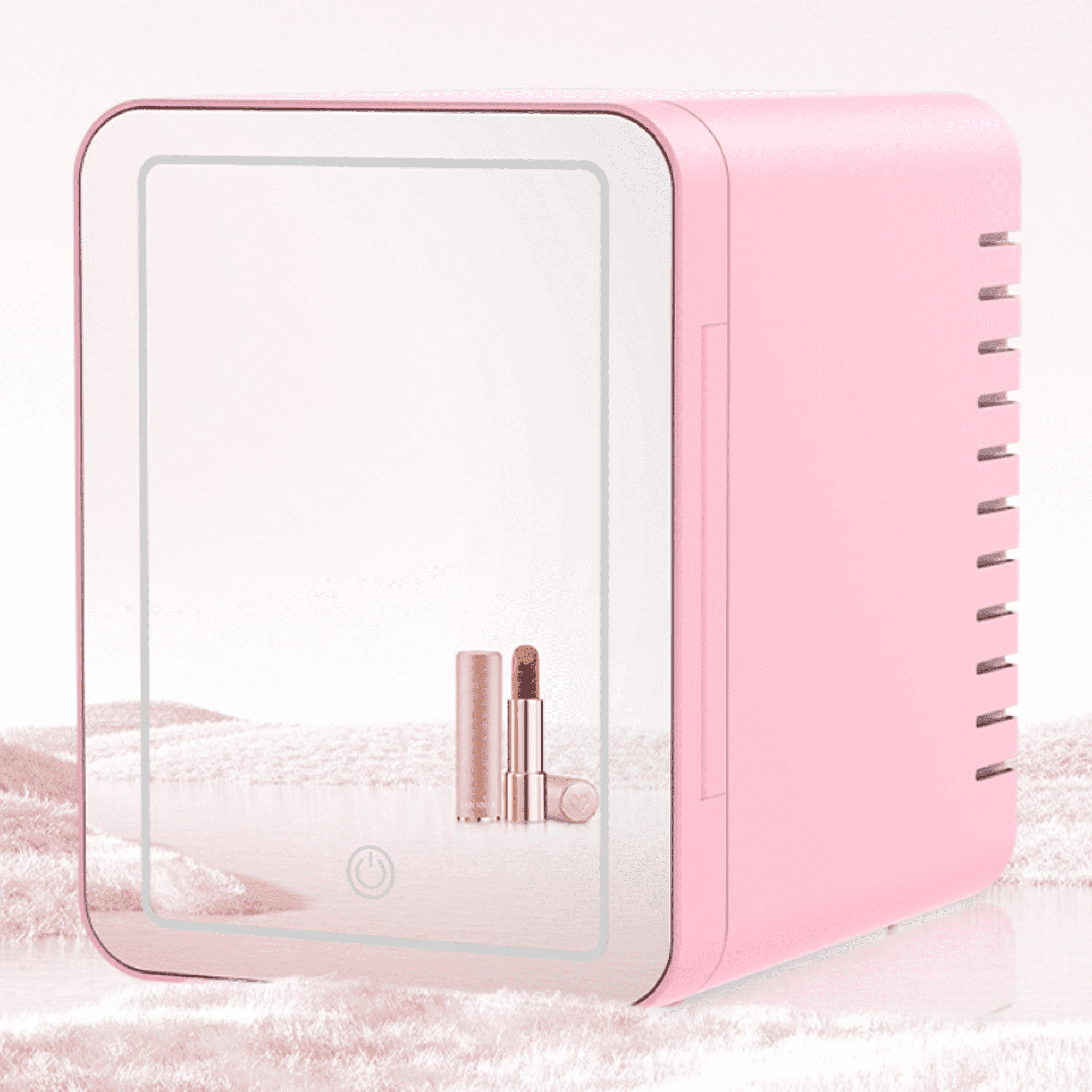 Newruie Mini Fridge, Portable Beauty Fridge, 4L Compact Fridge for Skincare Makeup