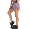 thumbnail image 3 of Blooming Jelly Pantalones cortos para correr de secado rápido para mujer Capa deportiva Cintura elástica Pantalones cortos de entrenamiento activo con bolsillos 1.75 " Zhivalor CQ488-8, 3 of 5