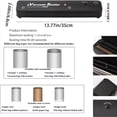 thumbnail image 3 of Vacuum Sealer Machine for Food Storage, Automatic Food Vacuum Sealer with 10Pcs 7x10inch Vacuum Bags, Compact Food Saver Vacuum Sealer for Home Use, Dry & Moist Food Modes, US Plug - One-Touch Operat, 3 of 8