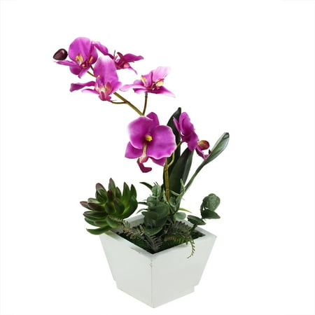 Artificial Orchids In Pots 12