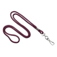thumbnail image 2 of Maroon 1/8" Round 36" Braid Non-Breakaway Lanyard, Swivel Hook (100/bag), 2 of 2