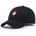 thumbnail image 1 of Sombrero de dibujos animados de nube roja de anime japonés, accesorios de disfraces de cosplay sasuke akatsuki, gorra de béisbol, sombrero para el sol, regalo de comicon de fantasía hola suerte  unisex, 1 of 2