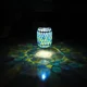 thumbnail image 2 of Faroles colgantes para exteriores con luces solares de mosaico, Mosai recargable, 2 of 5