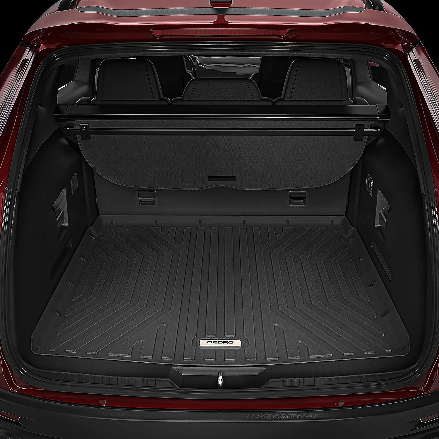 RVNI Cargo Trunk Liner Black Fits for 2019-2023 Subaru Forester, Fit Cargo Mats Behind 2nd Row Rear Cargo Trunk Tray