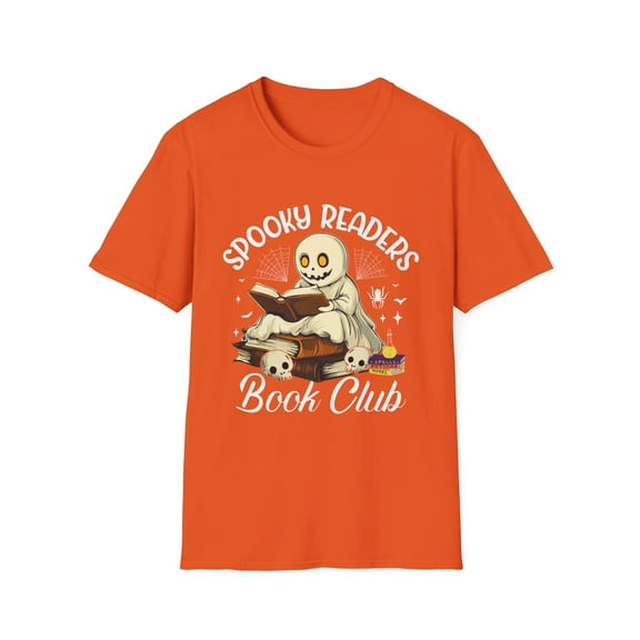 Spooky Readers Book Club Halloween T-Shirt