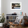 thumbnail image 4 of Art.com Wabash River, Terre Haute, Indiana Art Print, White Frame Wall Art, 44" x 32", 4 of 5