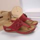 thumbnail image 4 of MKLEKYY Sandalias Plataforma Sandalias Casuales Cómodas para Mujer, Chanclas Transpirables de Punta Abierta Con Tacón de Cuña para Uso Diario En Primavera, Verano y Otoño., 4 of 4