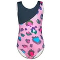 thumbnail image 4 of WIBACKER Gymnastics & Dance Ballet Leotard for Girls Sparkly Activewear One Piece Tumbling Outfit - Pink Spots, 4 of 11