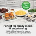 thumbnail image 3 of Set & Forget Programmable Slow Cooker, 15 Cooking Options With 5 Time and 3 Heat Options, Large Dishwasher  Stoneware Crock and Glass, 3 of 5