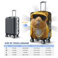 thumbnail image 5 of Haiem Heavy Metal Style Guinea Pig Luggage Cover Printed Suitcase Covers for Luggage Elastic Washable Suitcase Protector Fits 18-32 Inch Luggage-Small, 5 of 8