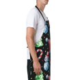 thumbnail image 3 of Pofeuu Disco Mirror Ball Snowman Print Waterproof Apron with Pockets Adjustable Cooking Aprons Kitchen Bib for Baking Household Cleaning, 3 of 8