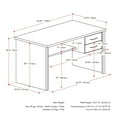 thumbnail image 4 of Bureau à Deux Tiroirs Classique Kingston, 4 of 8