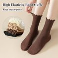 thumbnail image 3 of YooGuoGuo Womens Ankle Socks Ruffle Cotton Cute Frilly Trim Breathable Crew Ruffled Socks 6 Pack, 3 of 8