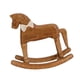thumbnail image 5 of Caballo mecedor de madera para decoración de mesa, decoración del hogar, figura rústica de caballo mecedor para armario, estante de sala de estar, 5 of 9