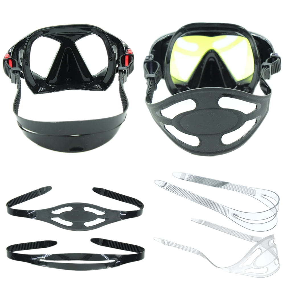 Silicone Scuba Diving Mask Strap Cover Snorkeling Freediving Hair Protector Surp 