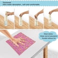 thumbnail image 3 of Yayeee 6 Pack Kitchen Dish Cloths Set for Washing Soft Drying Absorbent Microfiber Towels, Pink Doughnuts, 3 of 9